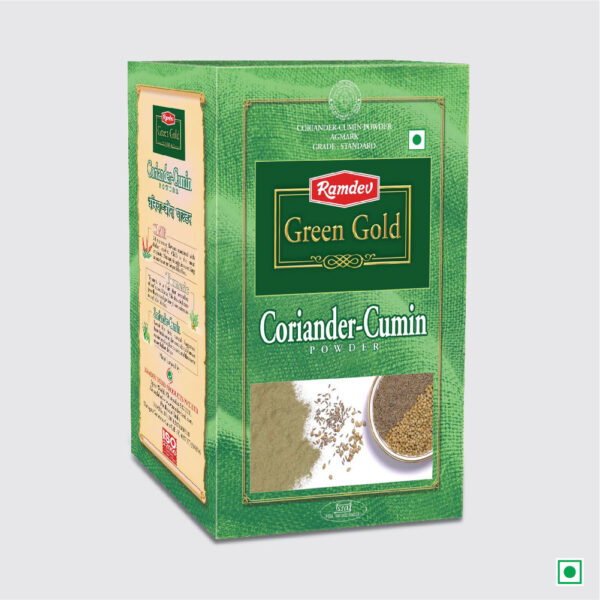 Buy Gold Dhania-Jeera/Coriander-Cumin Powder from Ramdev Masala Online.