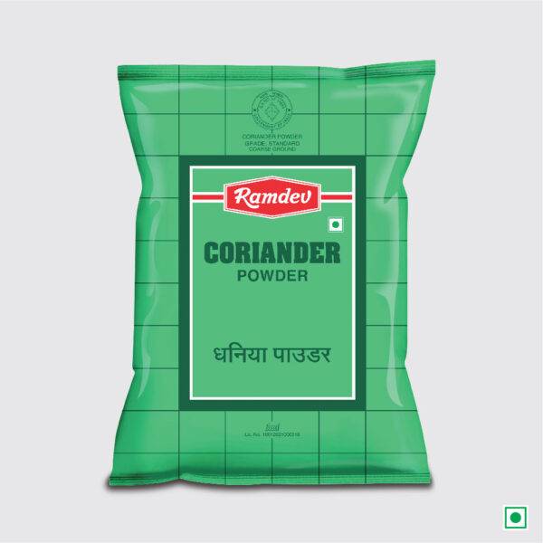 Buy Ramdev Coriander-Dhania Powder Online at flat 5% Off From Ramdev Masala.