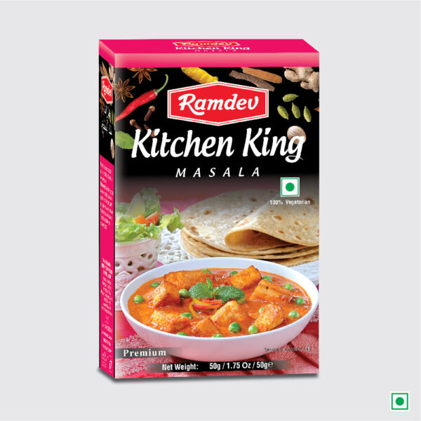 Buy Kitchen King Masala online from Ramdev masala and get flat 10% off